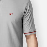 Collared T-shirt - Grey